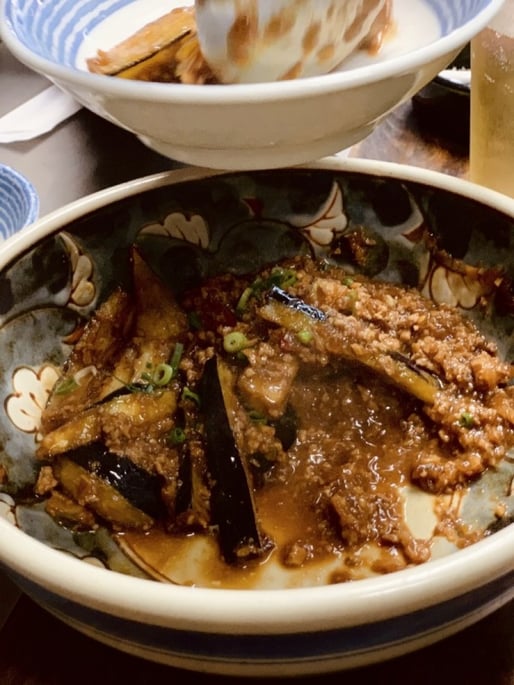 マーボー茄子 ピリ辛