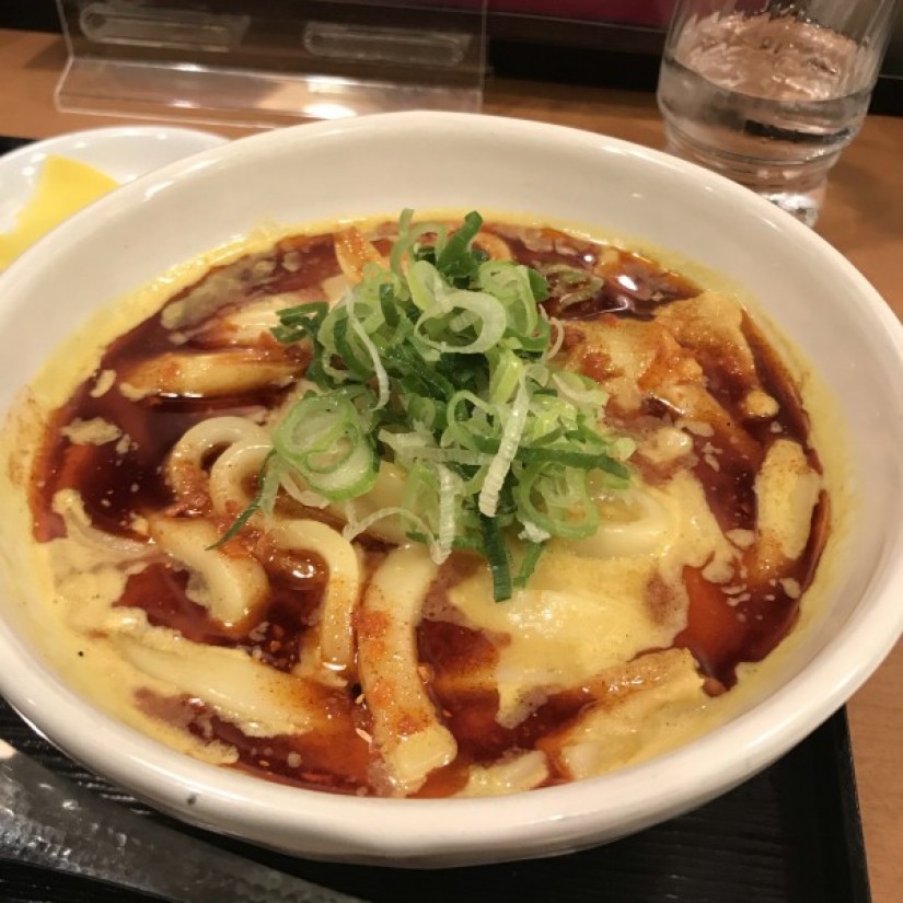 辛吉カレーうどん なし