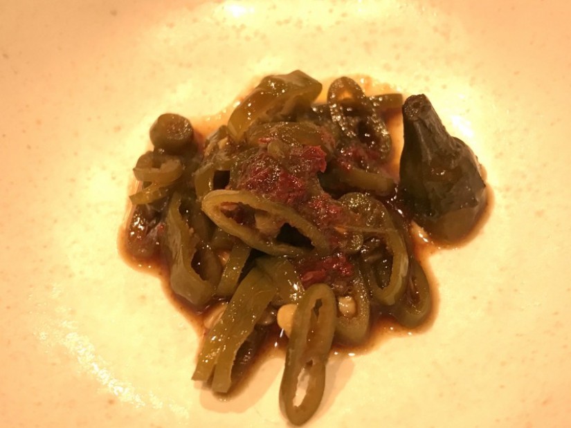 青唐辛子醤油漬