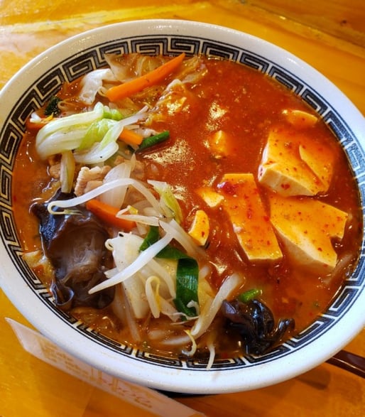 
盛岡タンメン味噌￥850  大辛