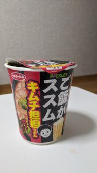 ご飯がススム　キムチ担担うどん
