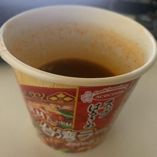 スープはるさめ台湾ラーメン味