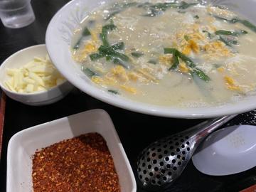 白い辛麺 10辛