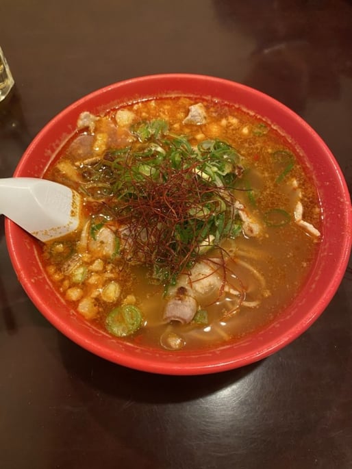 特製トリニダードスコーピオンブッチテイラー地獄の2丁目らーめん 