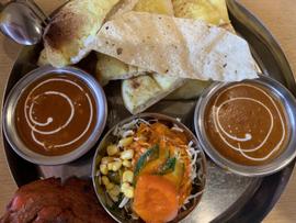 スペシャルランチ(エビカレー 日替わりカレー) 40倍