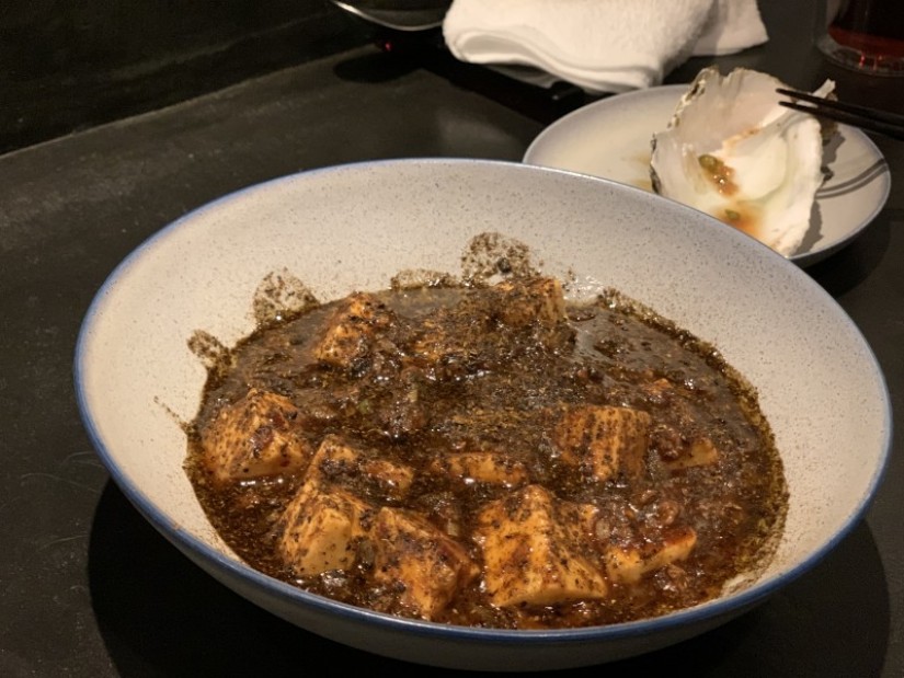 亜和牛の四川麻婆豆腐