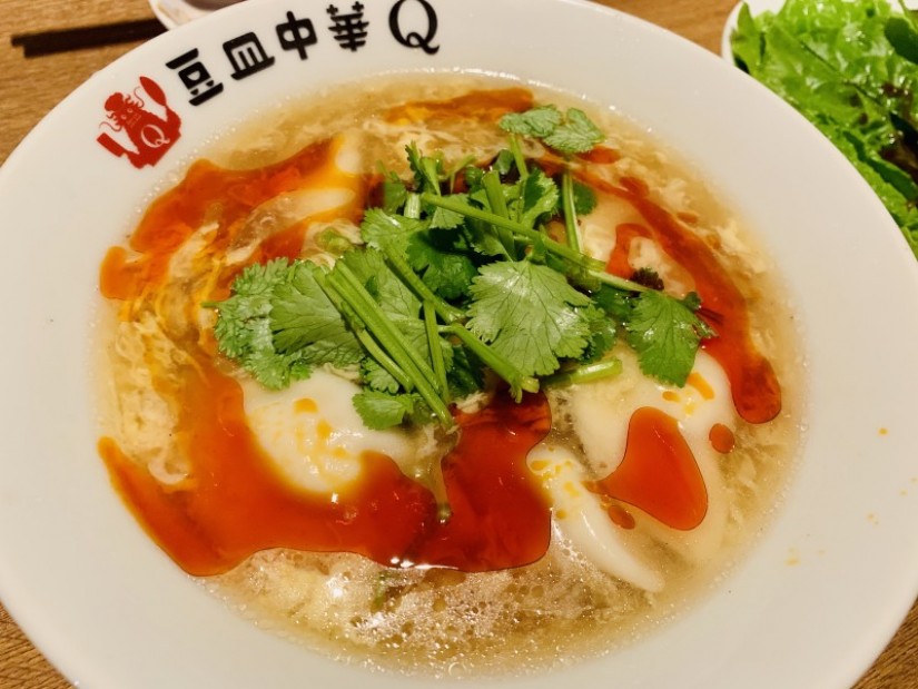 サンラータン餃子