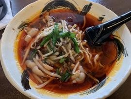 酸辣湯麺（サンラータン麺） 3辛