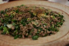 ねぎまみれ肉キーマカレースペシャル