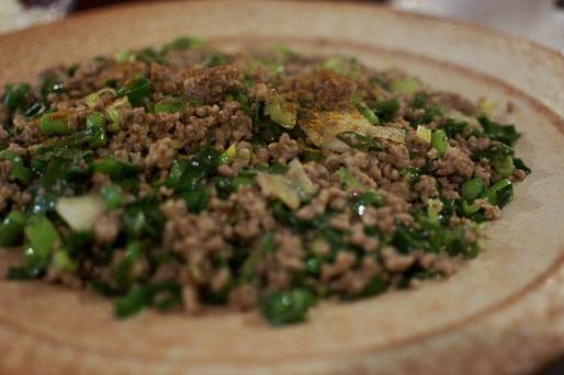 ねぎまみれ肉キーマカレースペシャル