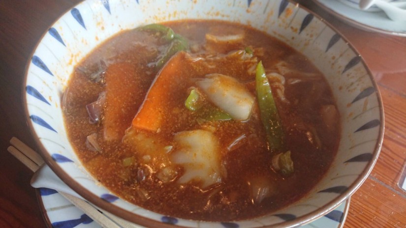 五目あんかけ担々麺 激辛