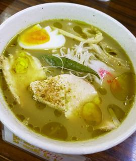 青南蛮塩ラーメン¥750
激辛