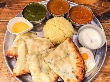３色カレー定食
