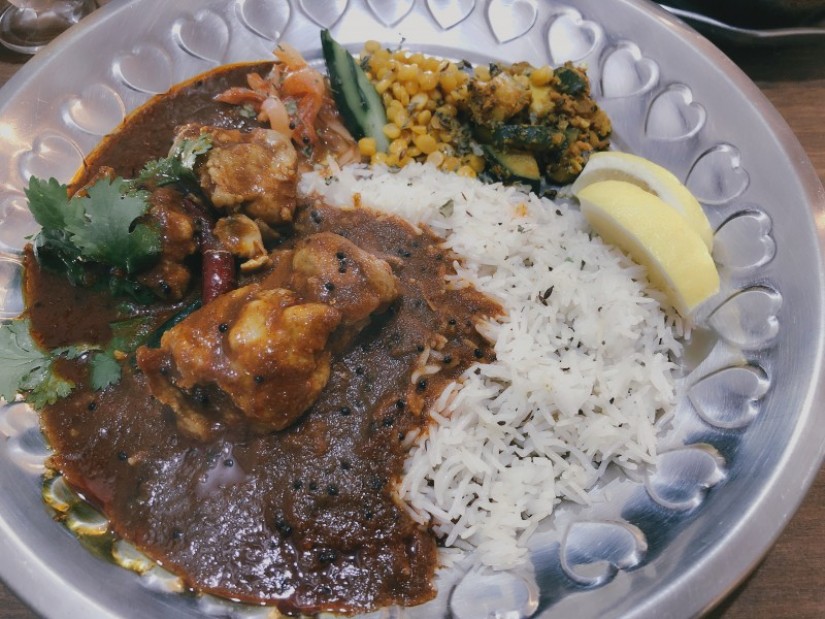 チキンの南印度カリー