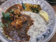 チキンの南印度カリー