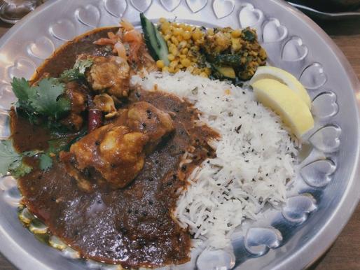 チキンの南印度カリー