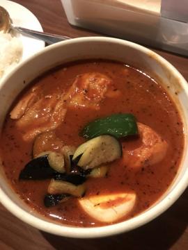 骨付きチキンのスープカレー 50番