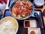 四川風牛すき鍋定食 麻辣スパイス×3を追加
