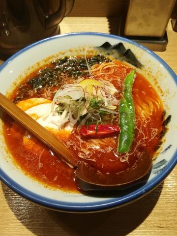 柚子辛紅ラーメン 5辛