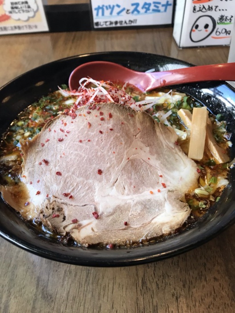 炒め野菜の旨辛しょうゆら〜めん