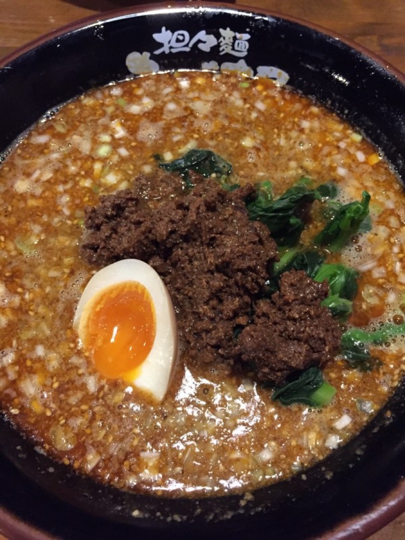 赤の担々麺 カラ