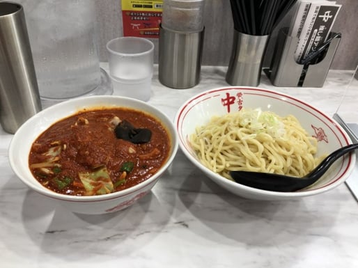 冷し野菜味噌 辛さ5倍