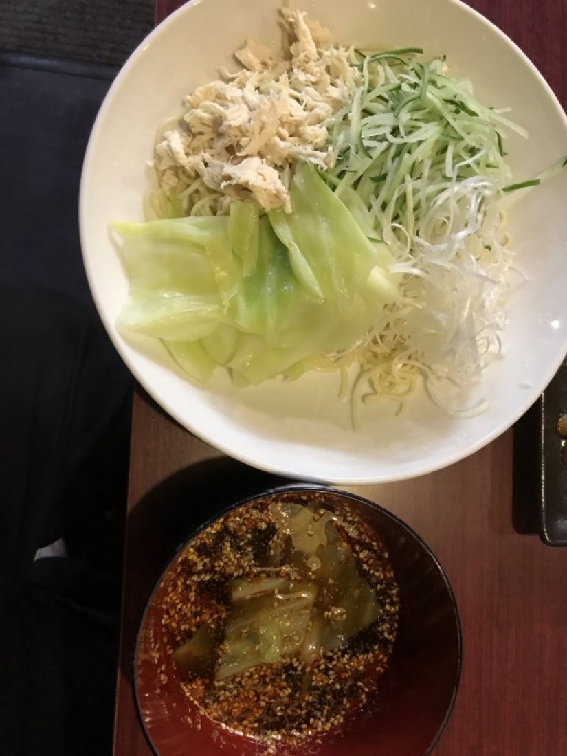 広島風つけ麺 1辛