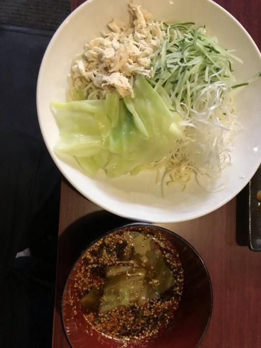 広島風つけ麺 1辛