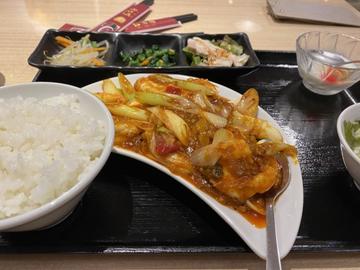 エビの四川風炒め
