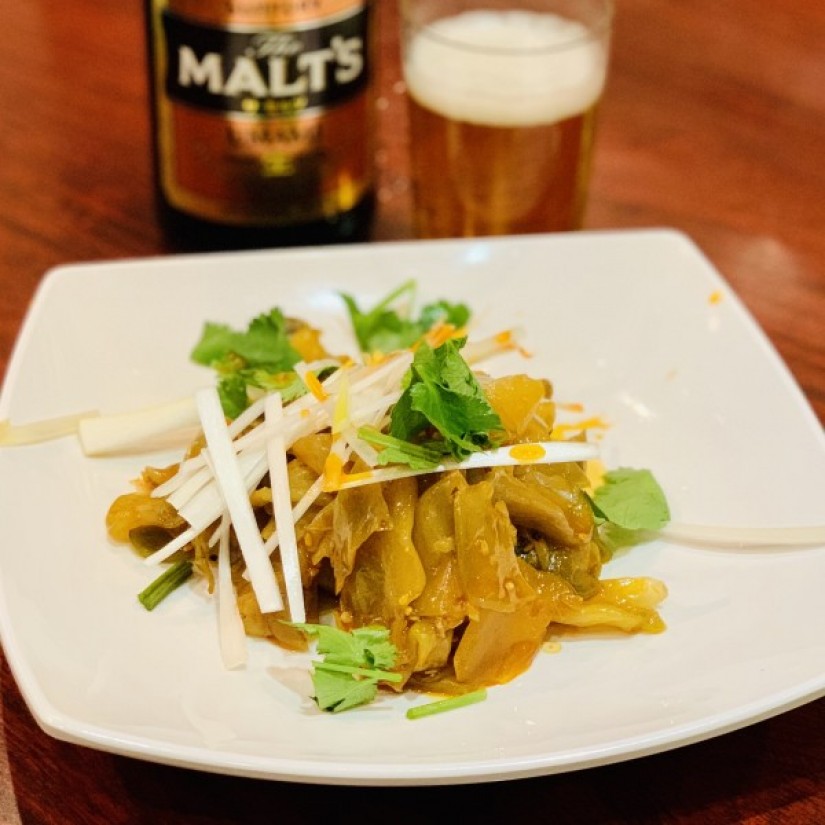 ザーサイのピリ辛和え