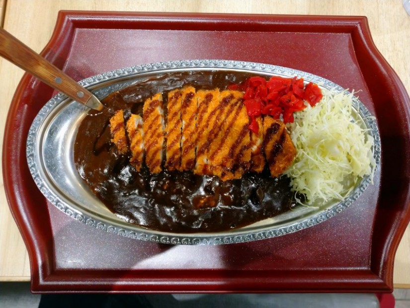 ロースカツカレーライス 辛口