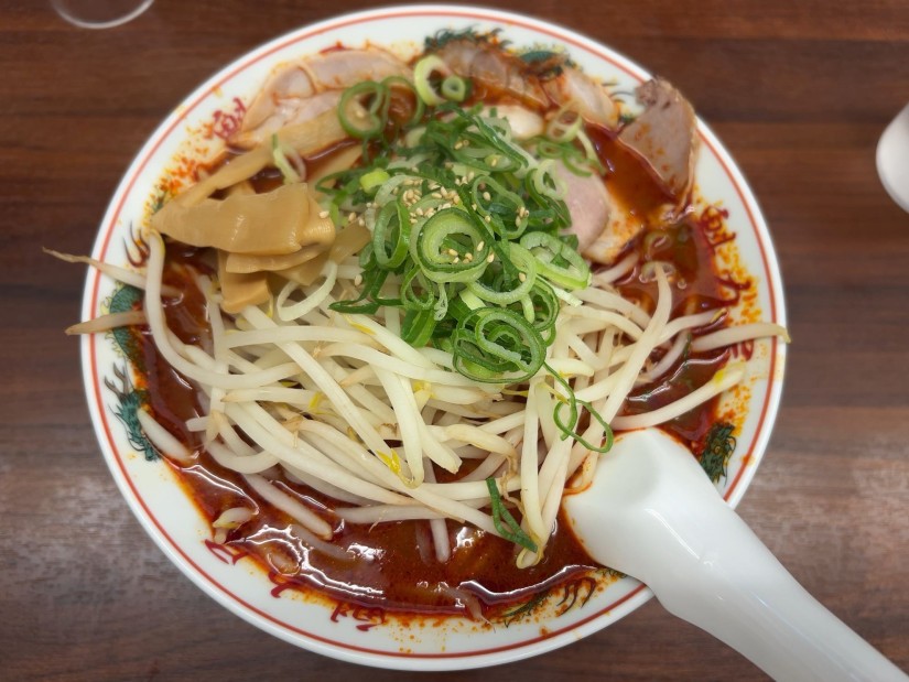 辛みそもやしラーメン 辛さ3倍増し