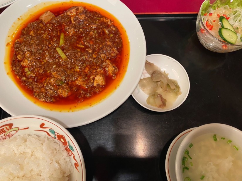 四川風麻婆豆腐定食 辛口