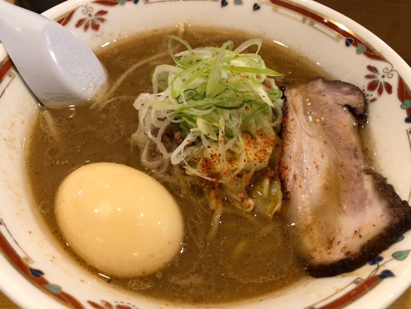 味噌卵ラーメン