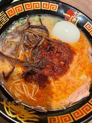 天然とんこつラーメン 20辛