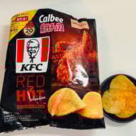ポテトチップス KFCレッドホットチキン味