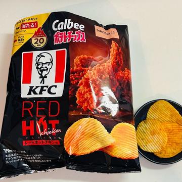 ポテトチップス KFCレッドホットチキン味