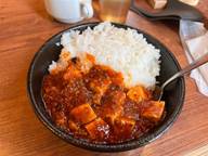 四川麻婆豆腐飯 半盛り 4辛