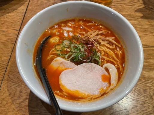 濃厚鶏白湯らぁ麺 辛味噌 激辛