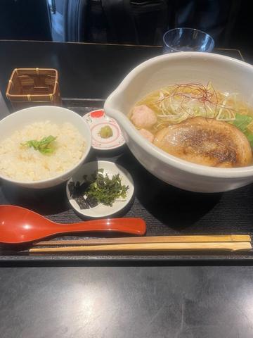 銀笹ラーメン 塩 わさび