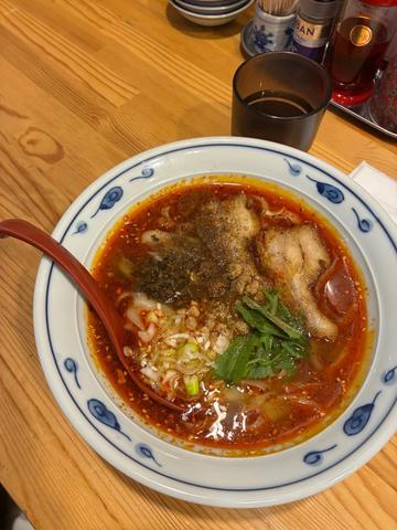 マーラー刀削麺3辛い　 3辛