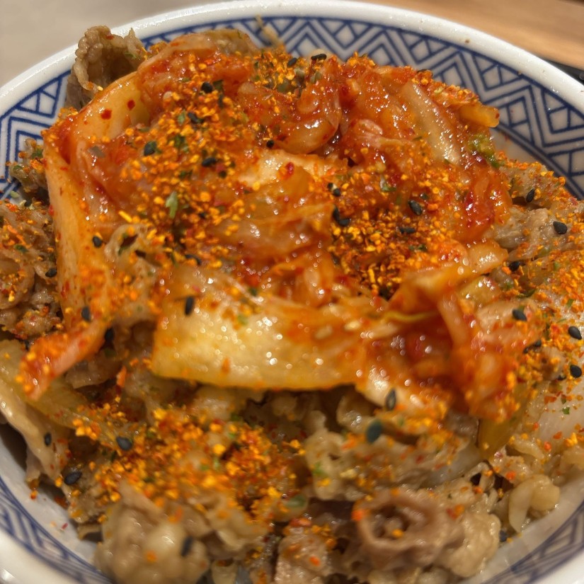 キムチ牛丼