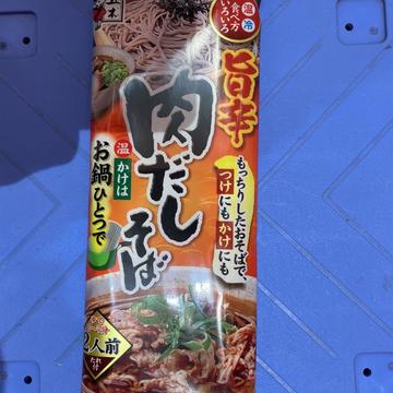 肉だしそば