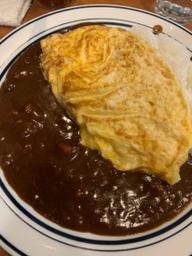 オムレツカレー