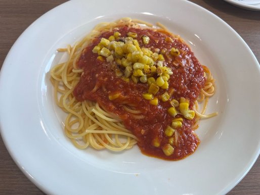 2種のコーンのアラビアータ 🌶️🌶️