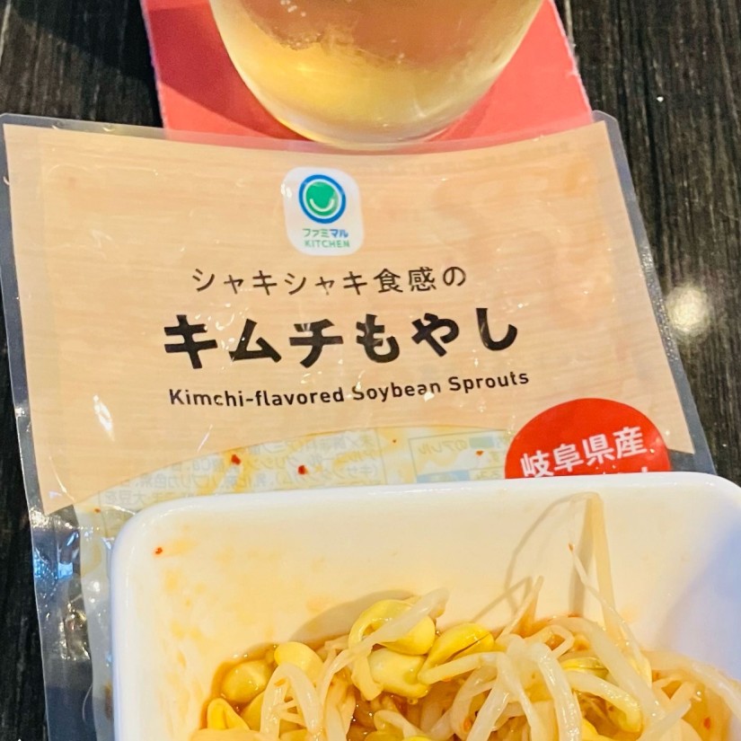 シャキシャキ食感のキムチもやし