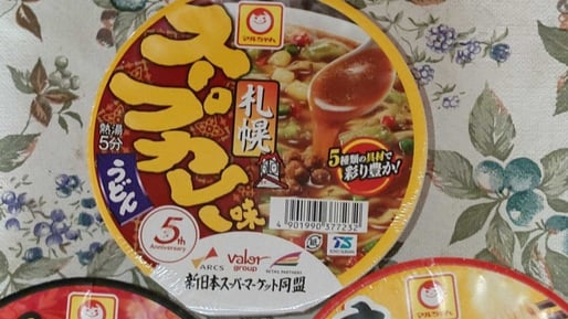 札幌スープカレー味うどん