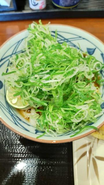 青唐ぶっかけうどん(冷)