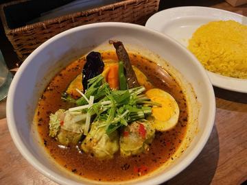 青唐焼売のスープカリー  黄   7辛