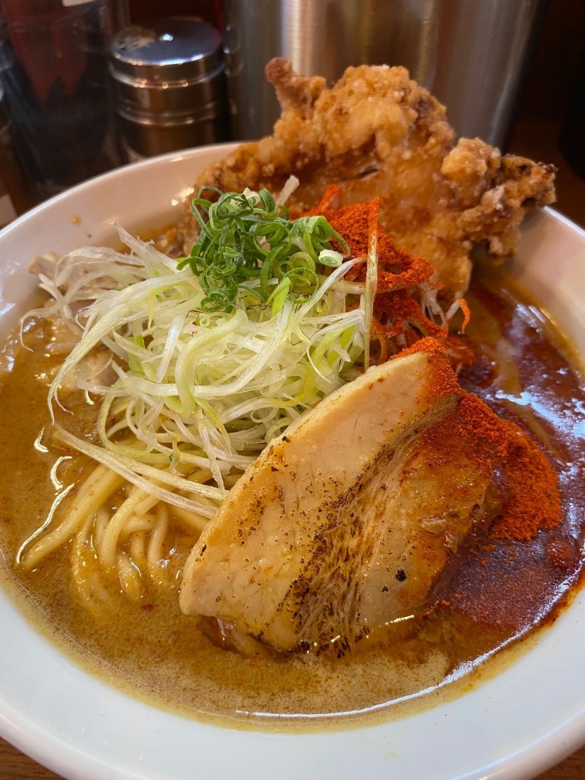 辛口炙り肉ソバ『味噌』 6辛